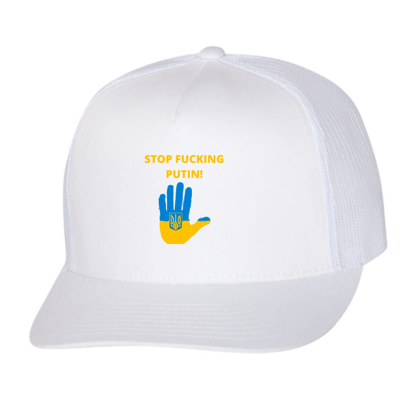 Stop F#cking Putin! Trucker Cap by wolfieDesign | Artistshot