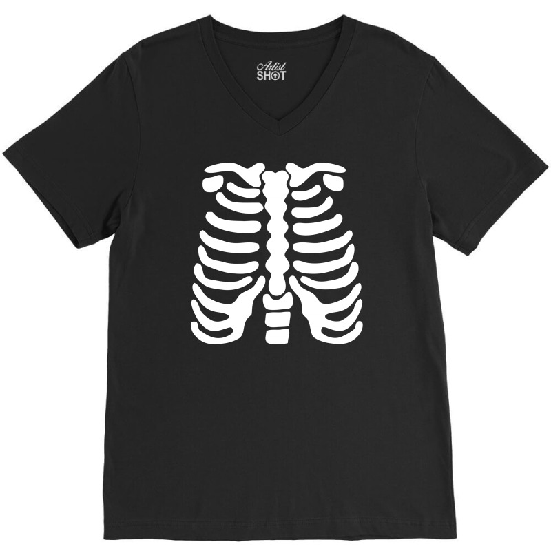 Funny Skeleton Costume V-neck Tee | Artistshot