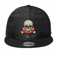 Memento Mori Camo Snapback | Artistshot