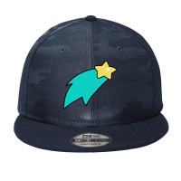 Blue Shooting Star Camo Snapback | Artistshot