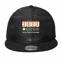 2022 Very Bad Would Not Recommend This Year 1 Star Review Vintage Camo Snapback | Artistshot