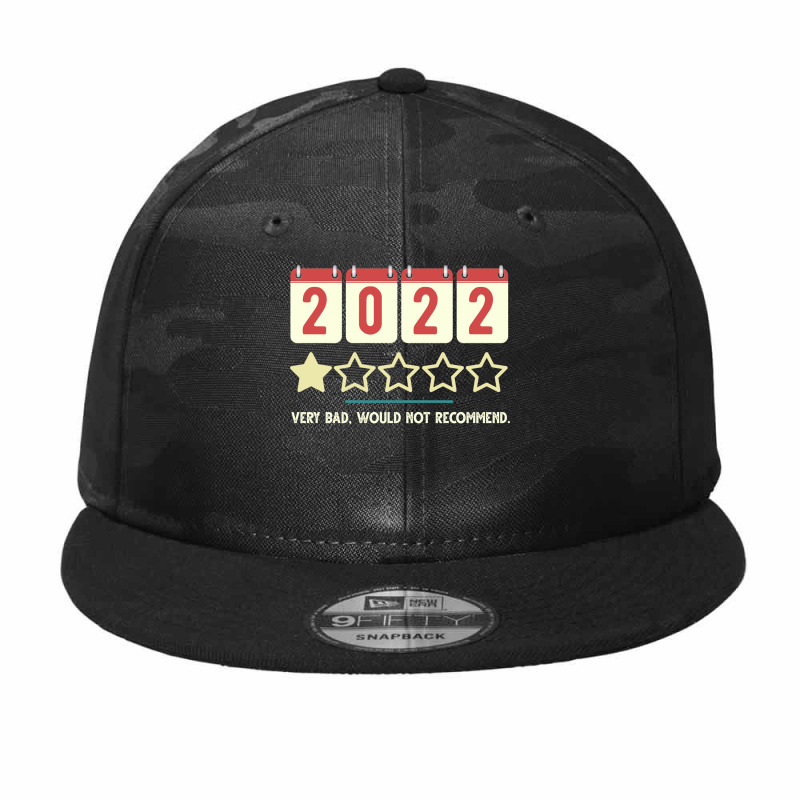 2022 Very Bad Would Not Recommend This Year 1 Star Review Vintage Camo Snapback | Artistshot