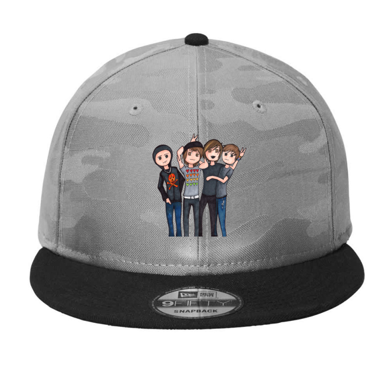 All Time Low Camo Snapback by nazrilda | Artistshot