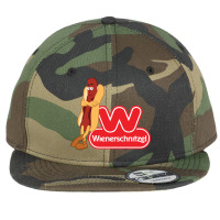 Resto Wiener Flat Bill Snapback Cap | Artistshot