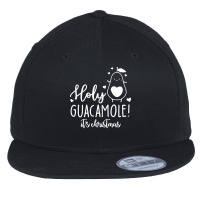 Holy Guacamole Its Christmas T  Shirtholy Guacamole It’s Christmas T Flat Bill Snapback Cap | Artistshot