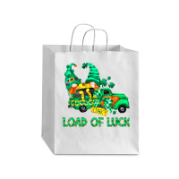 Loads Of Luck Gnomes Funny Leprechaun St Patricks Day Outfit T Shirt Debie Paper Bag - 10 X 5 X 13 | Artistshot