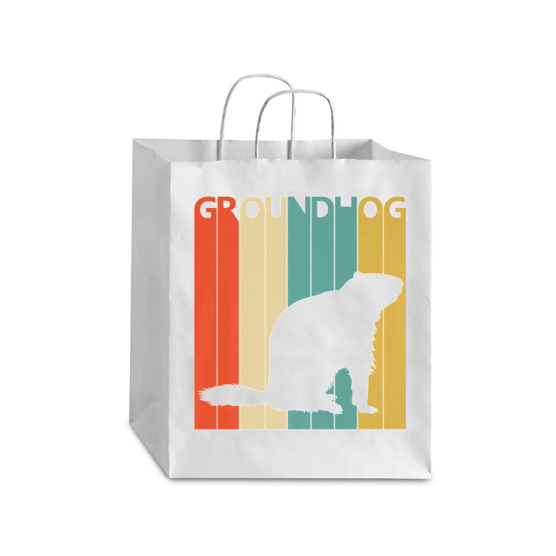 Cute Grounghog Animal Premium T Shirt Debie Paper Bag - 10 X 5 X 13 | Artistshot