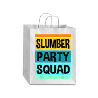 Girls Sleep Over Squad Sleep Over Party Birthday Pjs T Shirt Debie Paper Bag - 10 X 5 X 13 | Artistshot