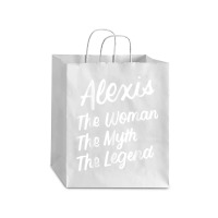 Alexis The Woman Myth Legend Personalized Name Birthday T Shirt Debie Paper Bag - 10 X 5 X 13 | Artistshot