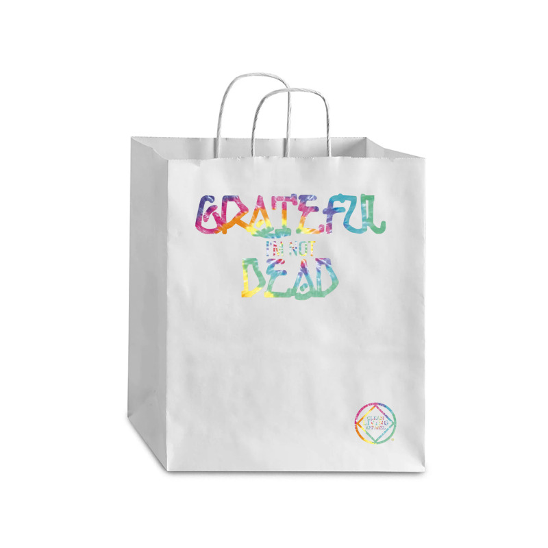 Grateful I'm Not Dead Na Aa Gifts T Shirt Debie Paper Bag - 10 X 5 X 13 | Artistshot