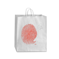 Dj Fingerprint Queen Paper Bag - 16 X 6 X 19 1/4 | Artistshot