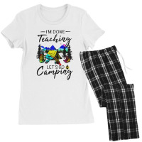 I'm Done Teaching Let's Go Camping Women's Pajamas Set | Artistshot