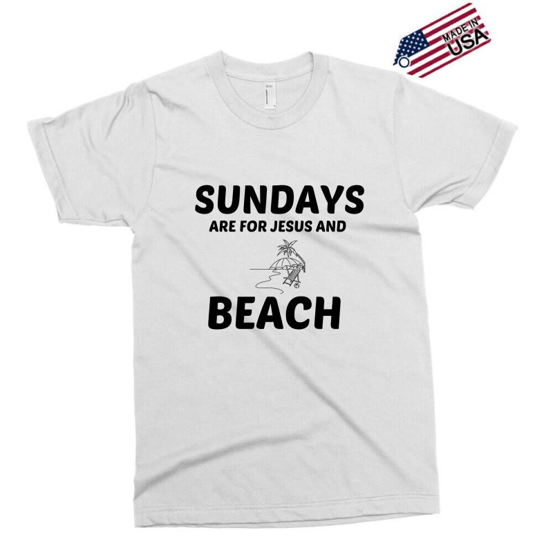 Beach And Jesus Sunday Exclusive T-shirt | Artistshot