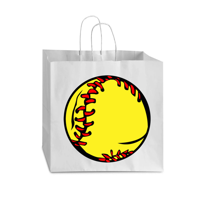 People's Republic Of Burlington Softball Vogue Paper Bag - 16 X 6 X 12 | Artistshot