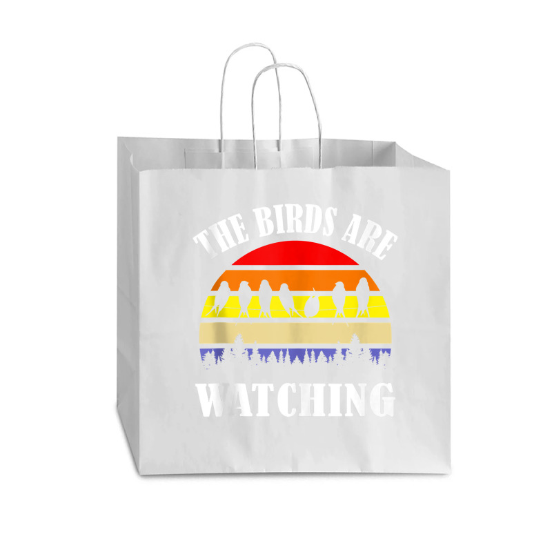 Birds Spie Conspiracy Joke Meme Surveillance  Mens & Womens Tank Top Vogue Paper Bag - 16 x 6 x 12 by kadrienstang | Artistshot