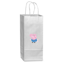 Peppa Pig Wine Paper Bag - 5 1/2 X 3 1/4 X 13 | Artistshot