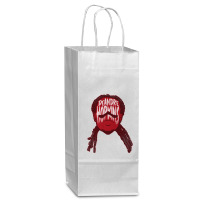 Deandre Hopkins Player Silhouette Wine Paper Bag - 5 1/2 X 3 1/4 X 13 | Artistshot