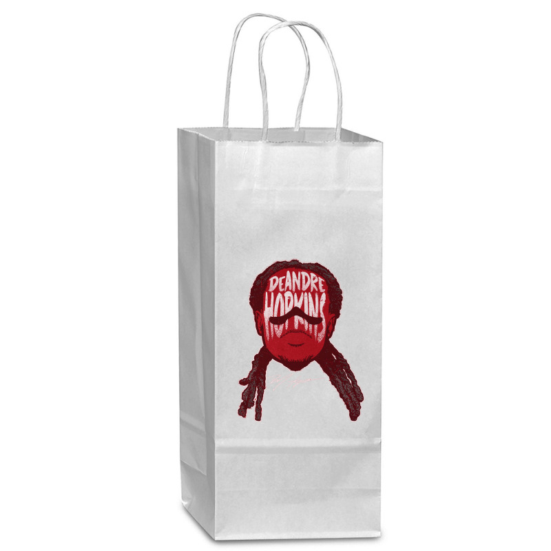 Deandre Hopkins Player Silhouette Wine Paper Bag - 5 1/2 X 3 1/4 X 13 | Artistshot