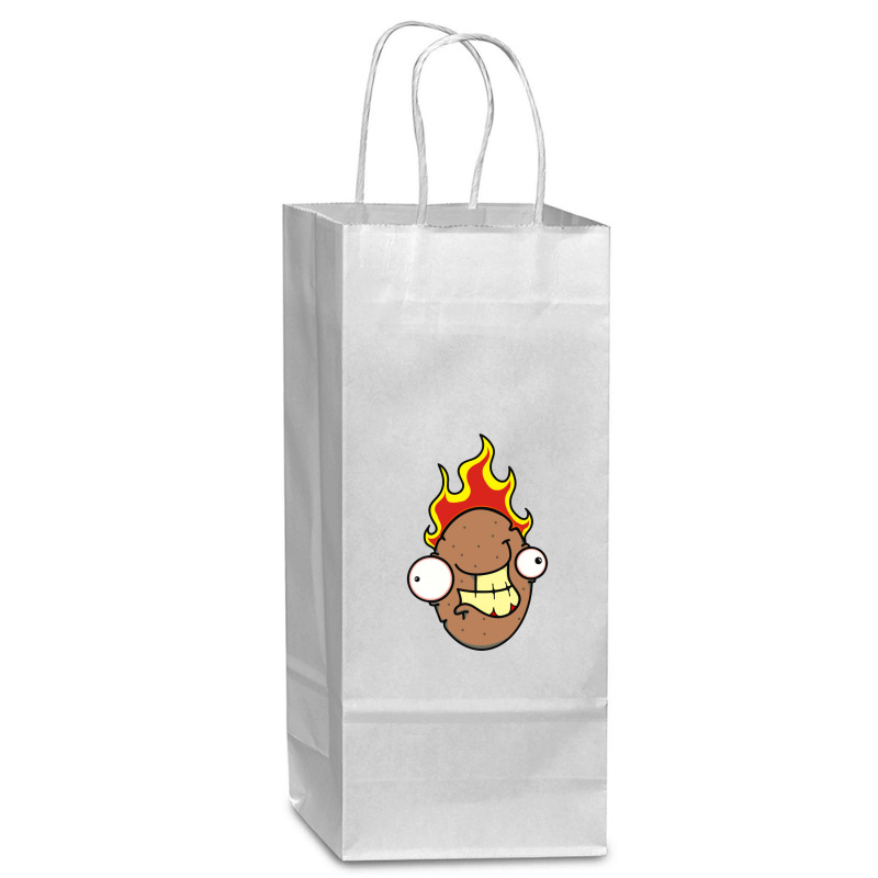 Hot Potato Wine Paper Bag - 5 1/2 X 3 1/4 X 13 | Artistshot