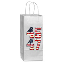 45 47 Save America Trump 2024 Wine Paper Bag - 5 1/2 X 3 1/4 X 13 | Artistshot