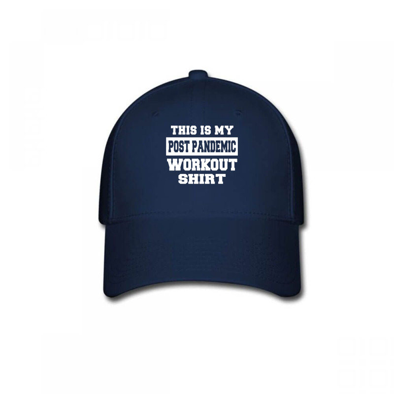 Post Pandemic Workout Funny Gym Running Baseball Cap | Artistshot