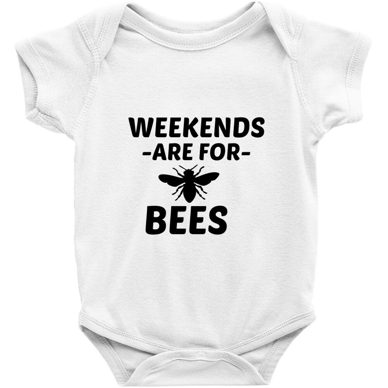 Bees Weekend Baby Bodysuit | Artistshot