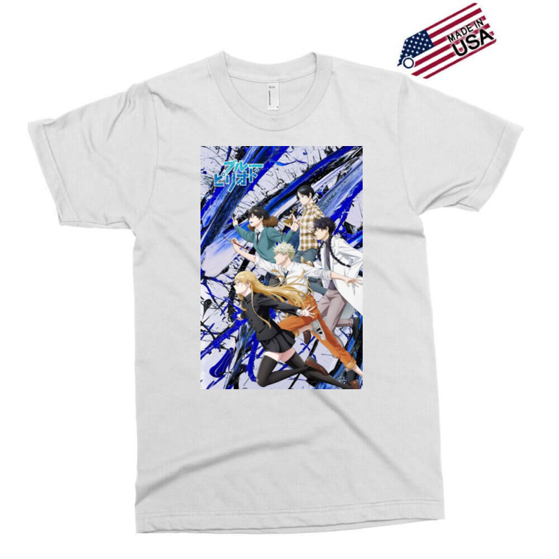 Blue Period, Manga, Blue, Nying,'anime, Blue Period Manga Exclusive T-shirt by Cantrell | Artistshot