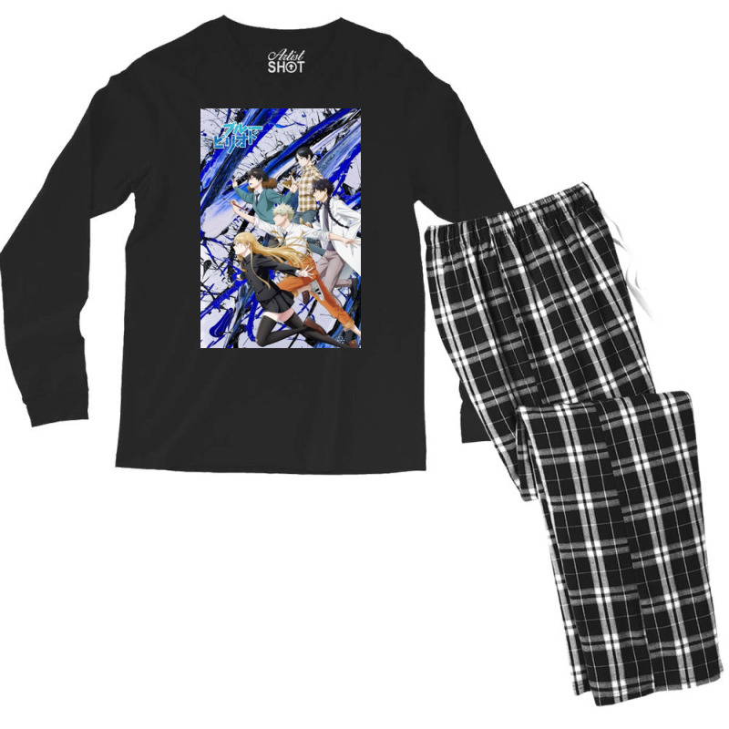 Blue Period, Manga, Blue, Nying,'anime, Blue Period Manga Men's Long Sleeve Pajama Set by Cantrell | Artistshot