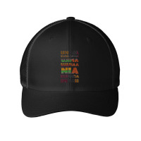 Kwanzaa Principles Kente Mesh Cap | Artistshot