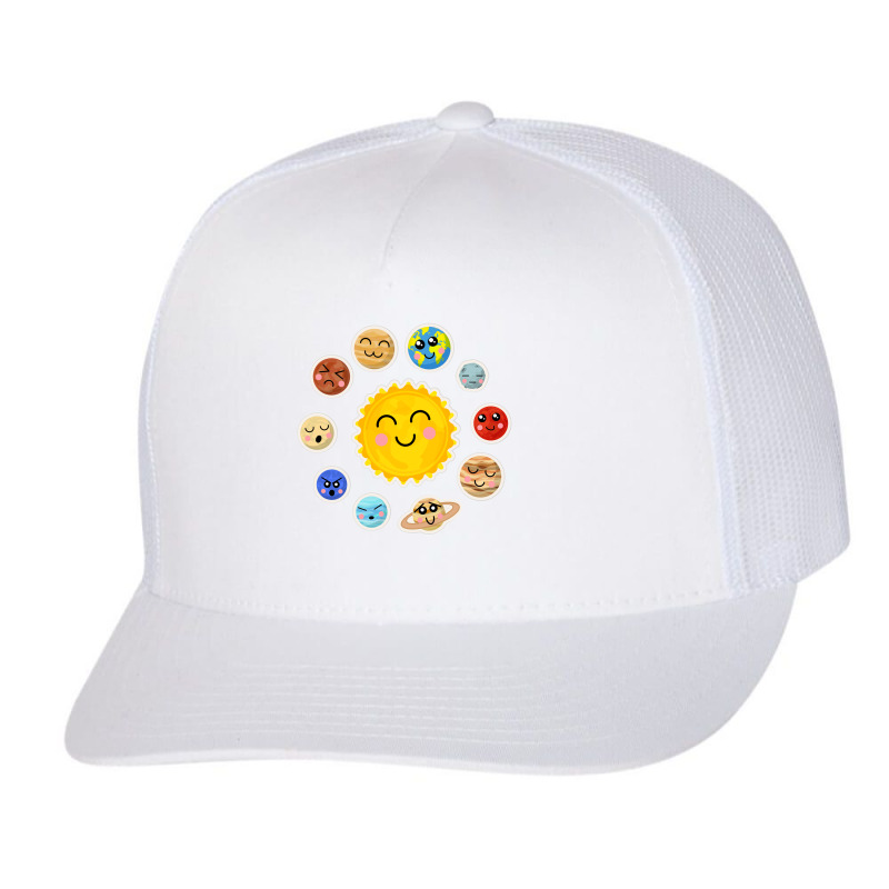 Planet Space Solar System Cute Trucker Cap by gani-75 | Artistshot