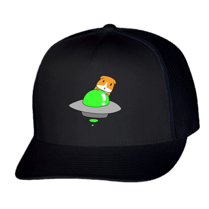 Ufo Guinea Pig Trucker Cap | Artistshot