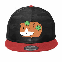 Lucky Guinea Pig Camo Snapback | Artistshot