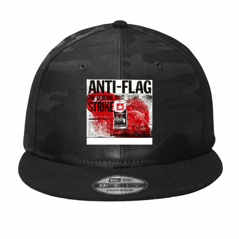 Anti Flag The General Strike Tour Dates 2022 Sukoharjo Camo Snapback by adnanbuyung | Artistshot