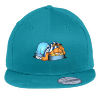 Garfiel Sleep Flat Bill Snapback Cap | Artistshot