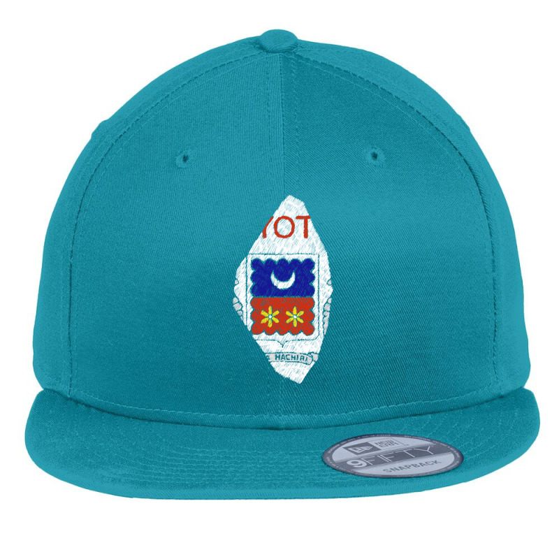 Mayotte Map Flag Drawing Line Art Flat Bill Snapback Cap | Artistshot