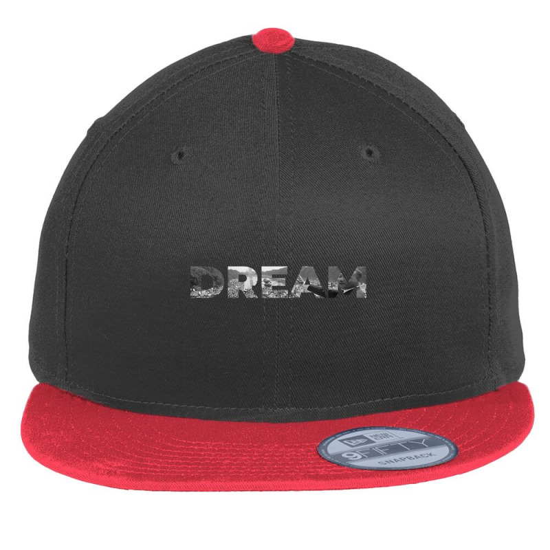 Dream Martin Luther King Jr Flat Bill Snapback Cap by Olodzn | Artistshot