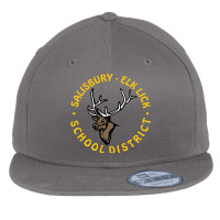 Salisbury Elk Lick School District Flat Bill Snapback Cap | Artistshot