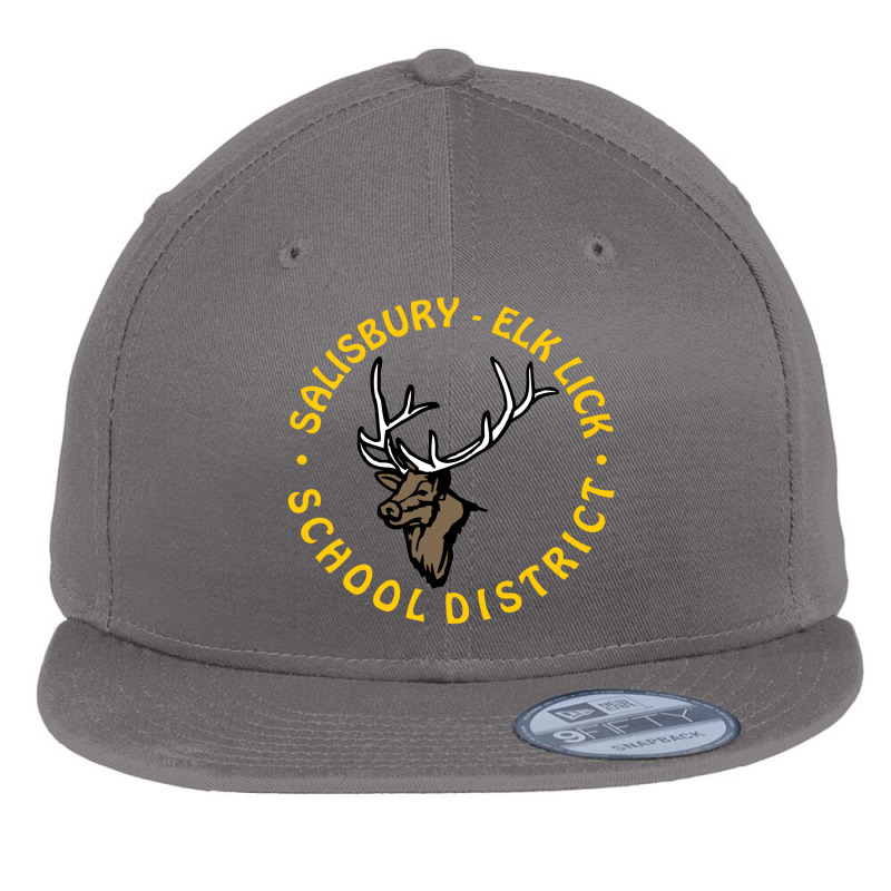 Salisbury Elk Lick School District Flat Bill Snapback Cap by ShabilaSherina | Artistshot