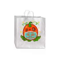 Can't Mask The Love For My 8th Grade Teacher Halloween Costu T Shirt Jumbo Paper Bag - 18 X 7 X 18 3/4 | Artistshot