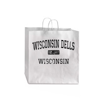 Wisconsin Dells Wisconsin Wi Vintage Jumbo Paper Bag - 18 X 7 X 18 3/4 | Artistshot