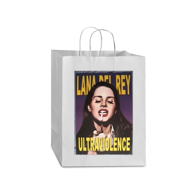 Lana Dell Ray Smoking Girl Mart Paper Bag -13 X 7 X 17 | Artistshot