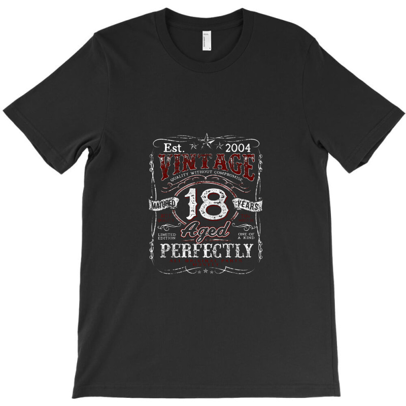 Vintage 2004 Limited Edition Shirt 18 Year Old 18th Birthday T-shirt | Artistshot