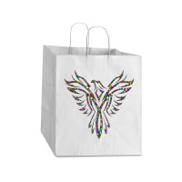 Eagle Art Take Out Paper Bag - 14 X 10 X 15 1/2 | Artistshot