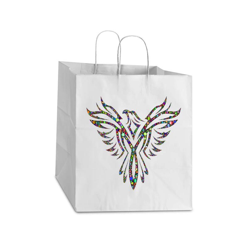 Eagle Art Take Out Paper Bag - 14 X 10 X 15 1/2 | Artistshot