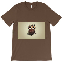 Artistic Coffee Funny Owls T-shirt | Artistshot