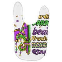 Mardi Gras Parades Beads French Quarter Beignets K Baby Bibs | Artistshot