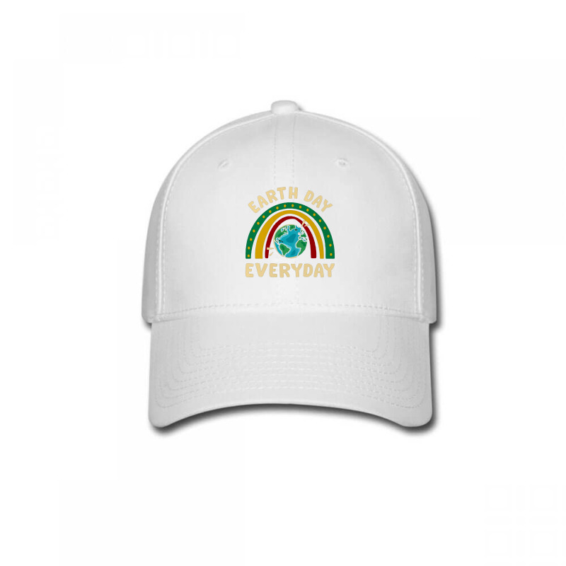 Rainbow Earth Day Baseball Cap by opan | Artistshot