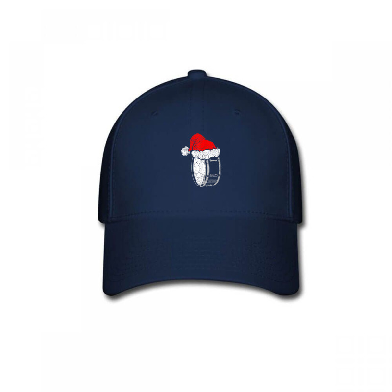 Christmas Musician Drummer Santa Instrument Music Baseball Cap by LemonJack | Artistshot