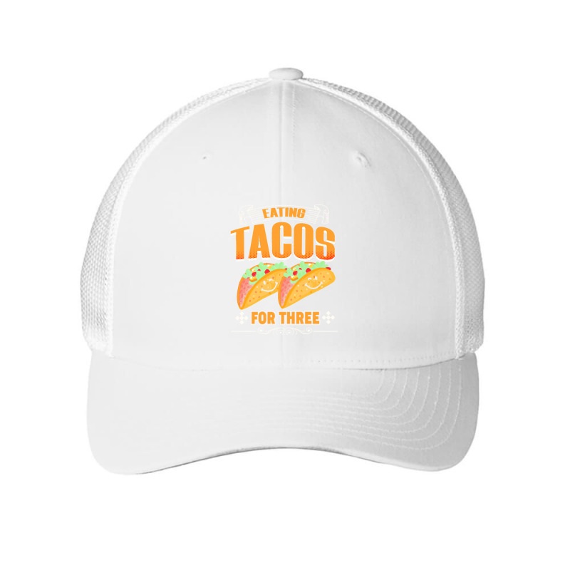 Funny Cinco De Mayo T  Shirt Eating Tacos For Three Pregnancy Twins Ci Mesh Cap | Artistshot