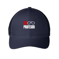 El Professor Money Costume Profesor Glasses Men Teacher Gift T Shirt Mesh Cap | Artistshot